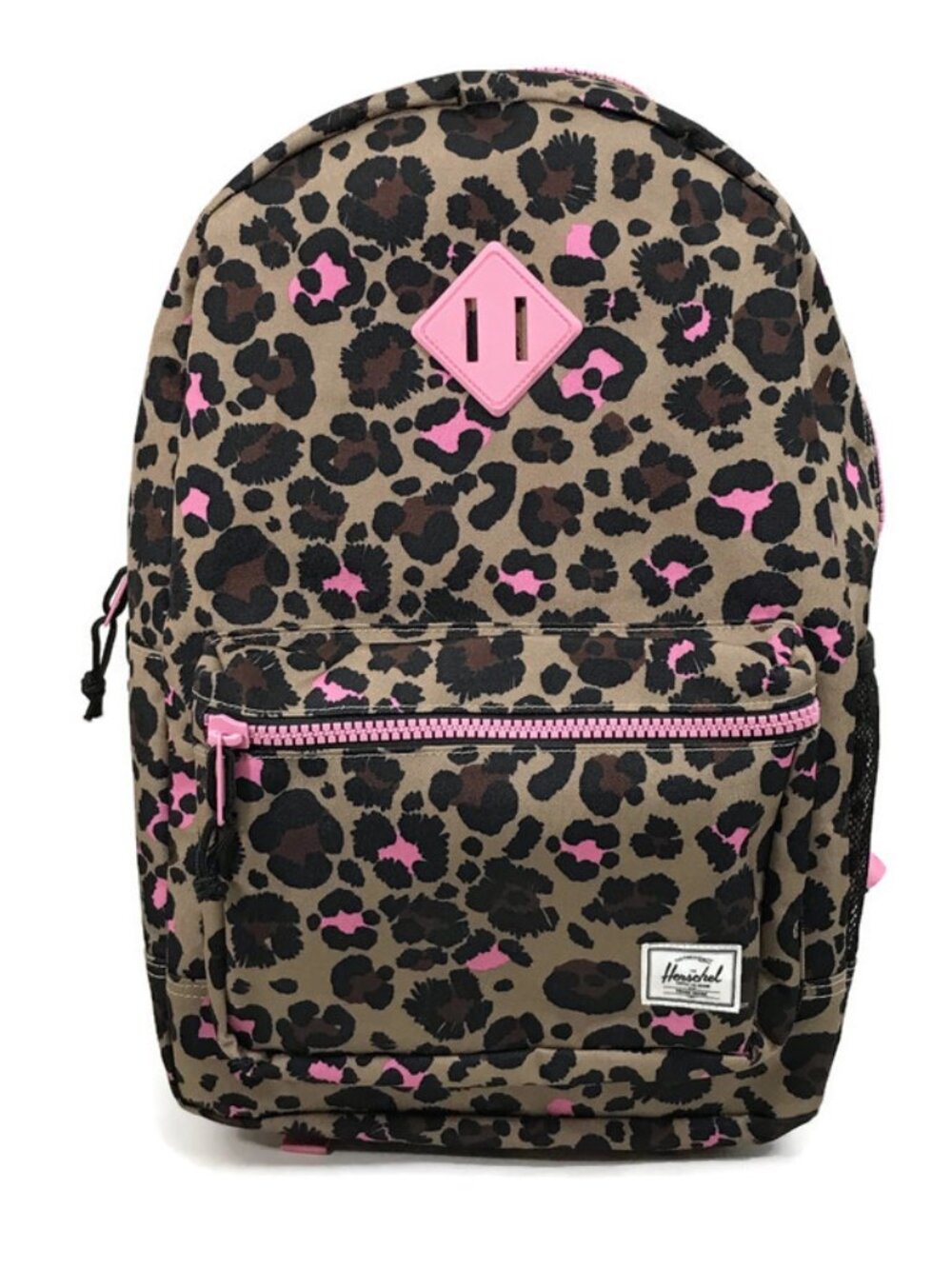 Herschel Supply Co. Heritage Youth Backpack Size 17"x12"x6" Leopard Print School